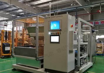 汽車(chē)油箱氦質(zhì)譜檢漏系統(tǒng)(真空法)